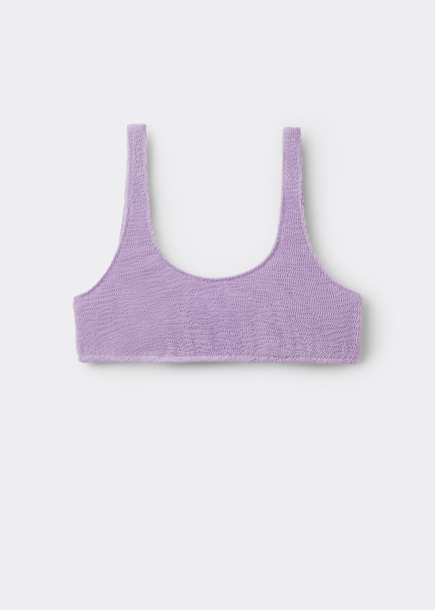 Brassiere Bikini Top Crinkle Waves