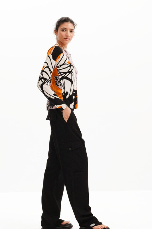 Orchid pullover