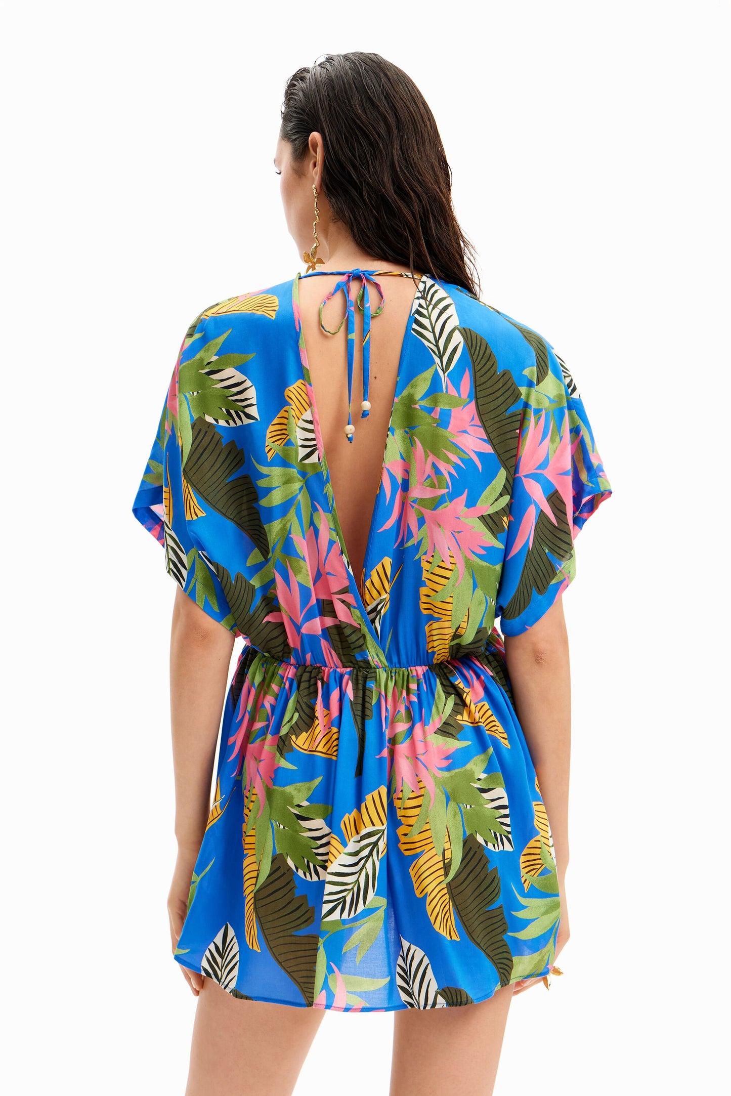 Tropical tunic dress
