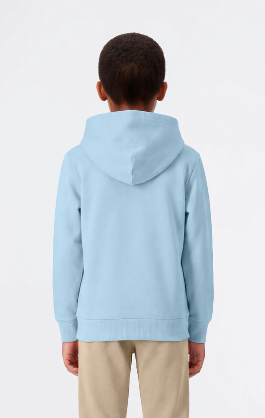 Boys' Lightweight Hooded Sweatshirt with Maxi Printed Logo