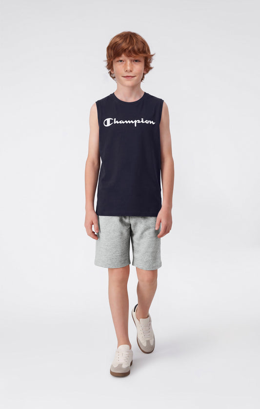 Boys' Tank Top with Maxi Printed Logo