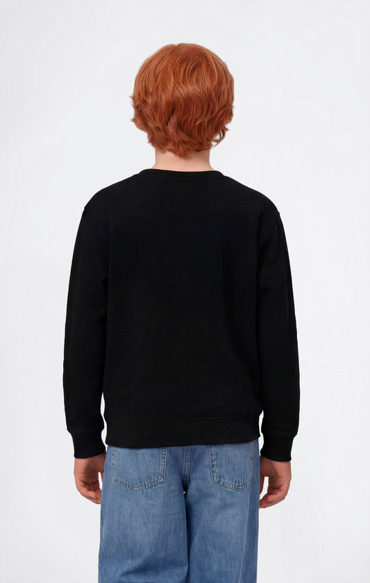 Boys' Crewneck Sweatshirt with Puff Print