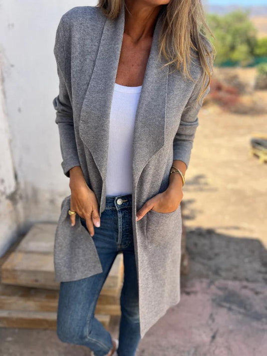 Casual Lapel Cardigan Jacket (Buy 2 Free Shipping)