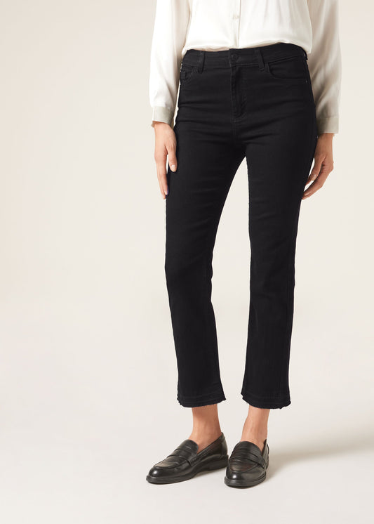 Cropped Flared Jeans
