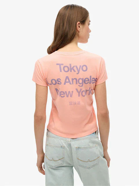 Core Logo City Fitted T-Shirt
