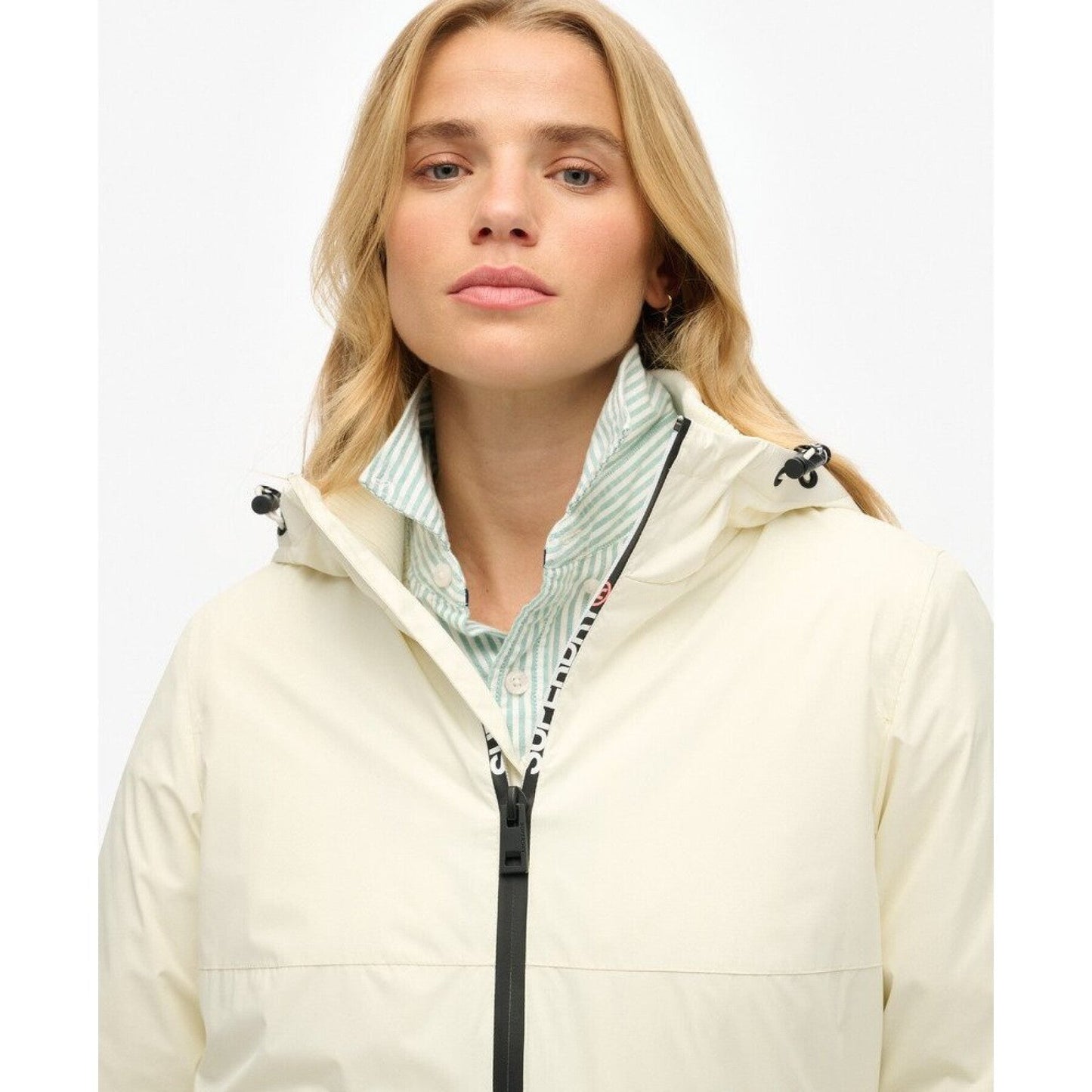 Hooded Logo Windbreaker Jacket