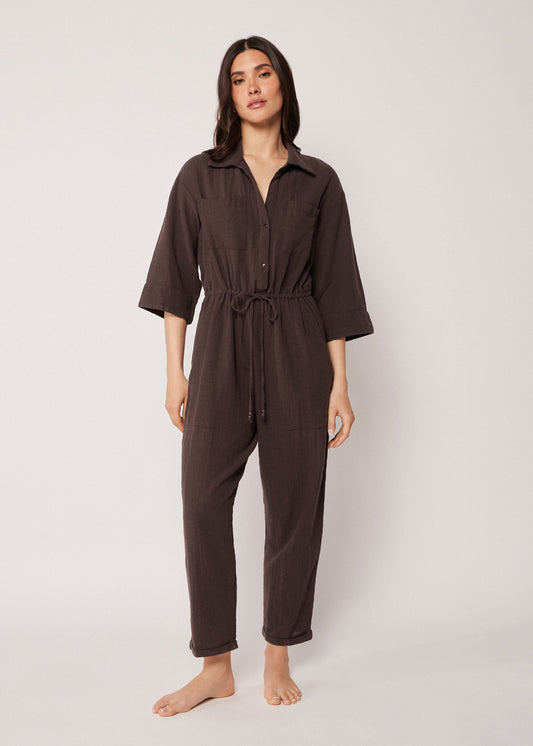 Drawstring Jumpsuit