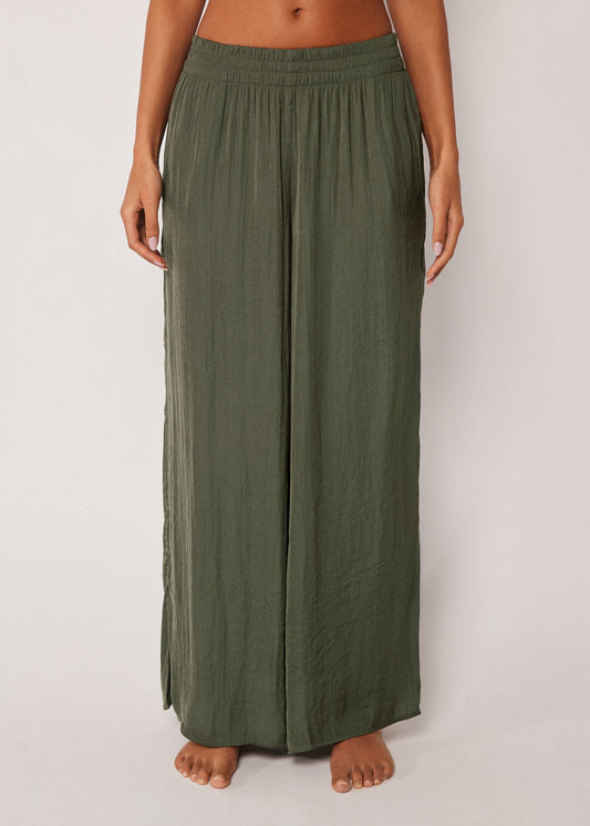 Shiny Palazzo Trousers