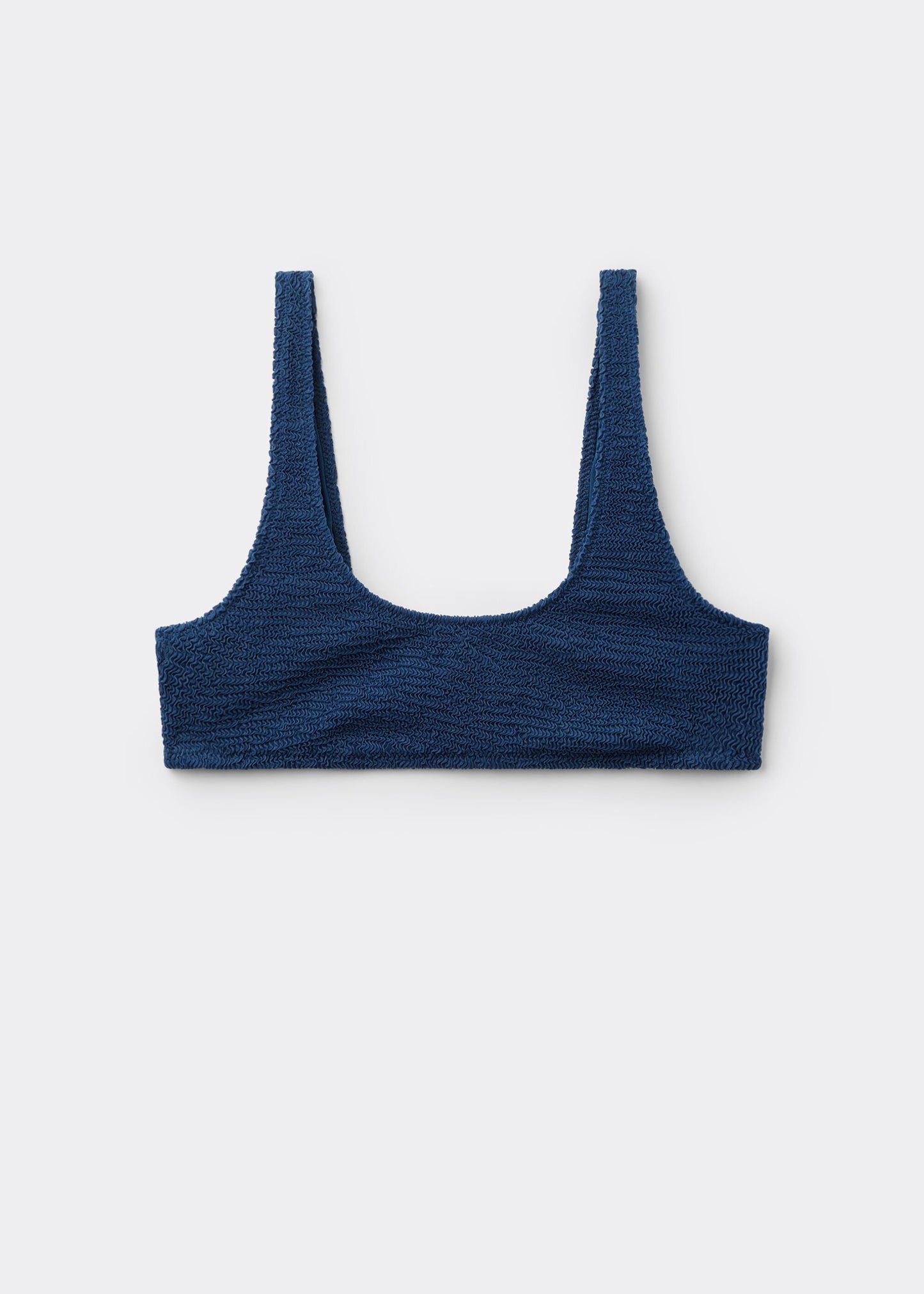 Brassiere Bikini Top Crinkle Waves