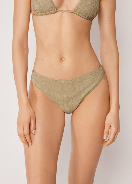 Bikini Bottoms Metallic Glow