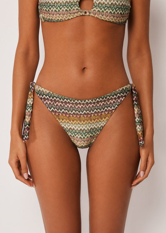 Bow Bikini Bottoms Elegant Ethnic
