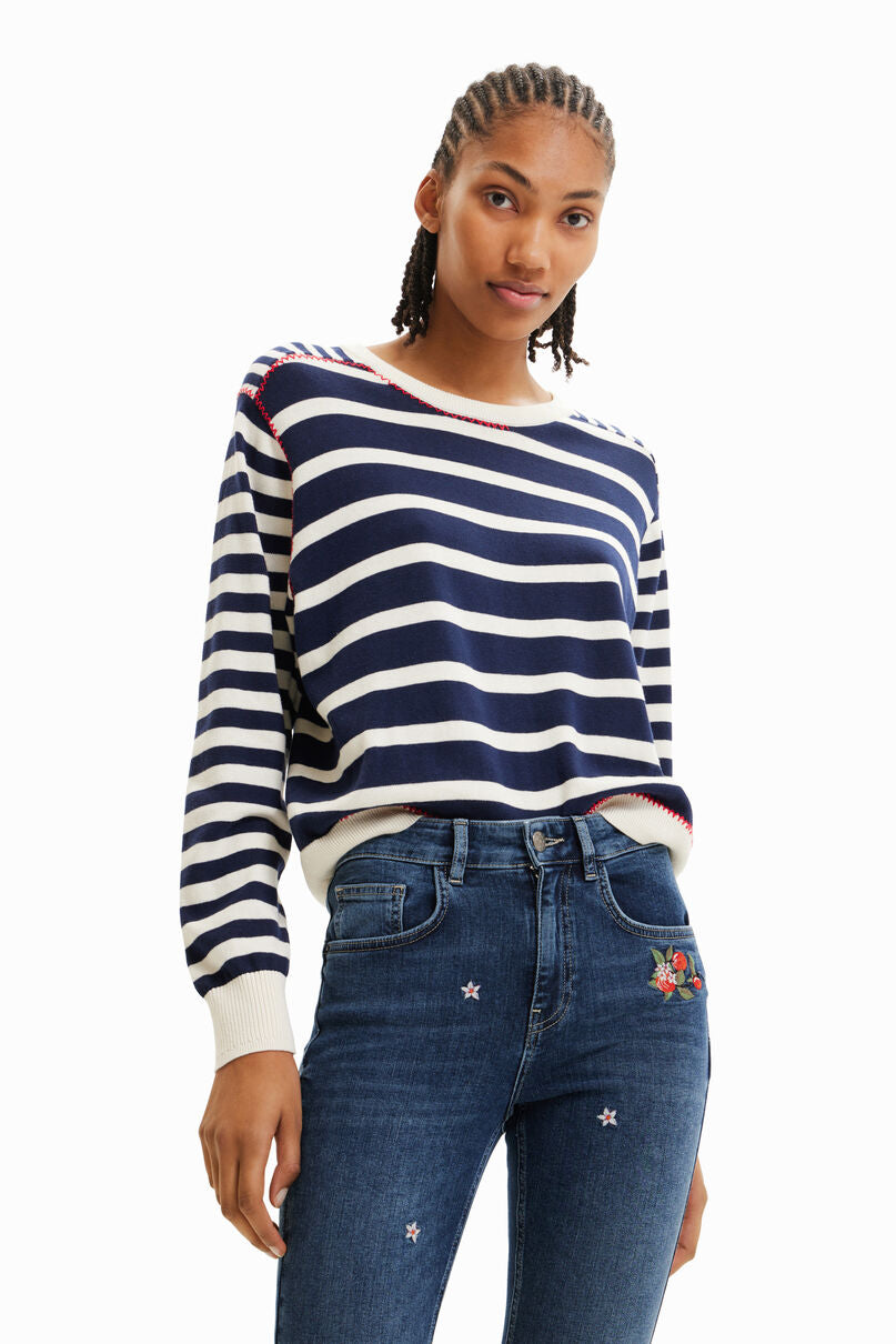 Sailor stripes pullover