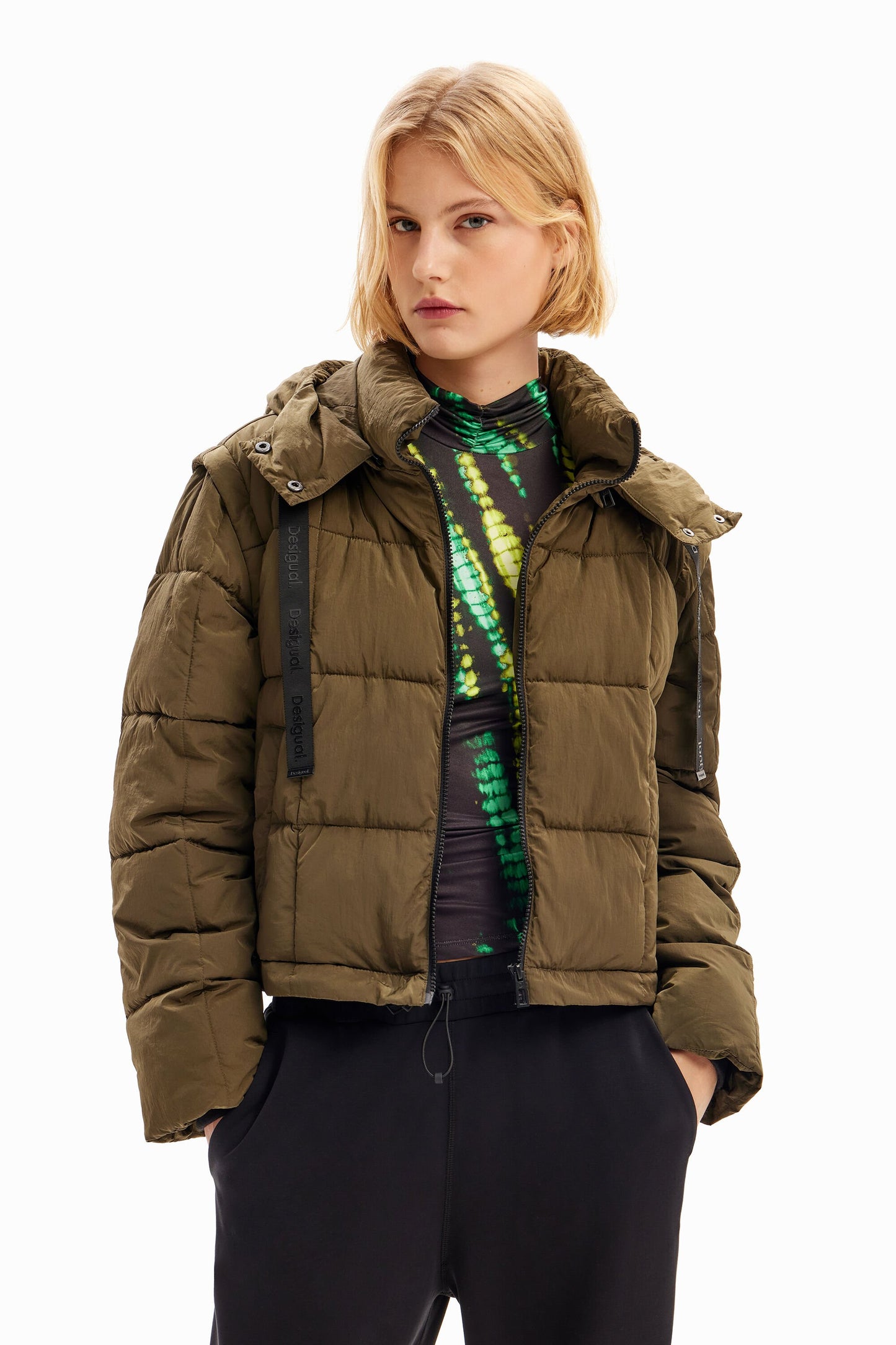 Detachable padded coat