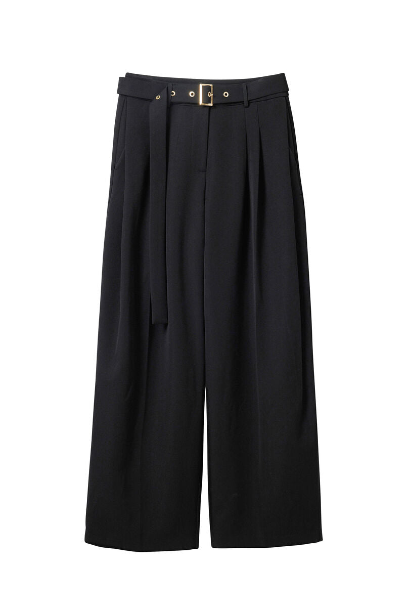 Wide tailored trousers