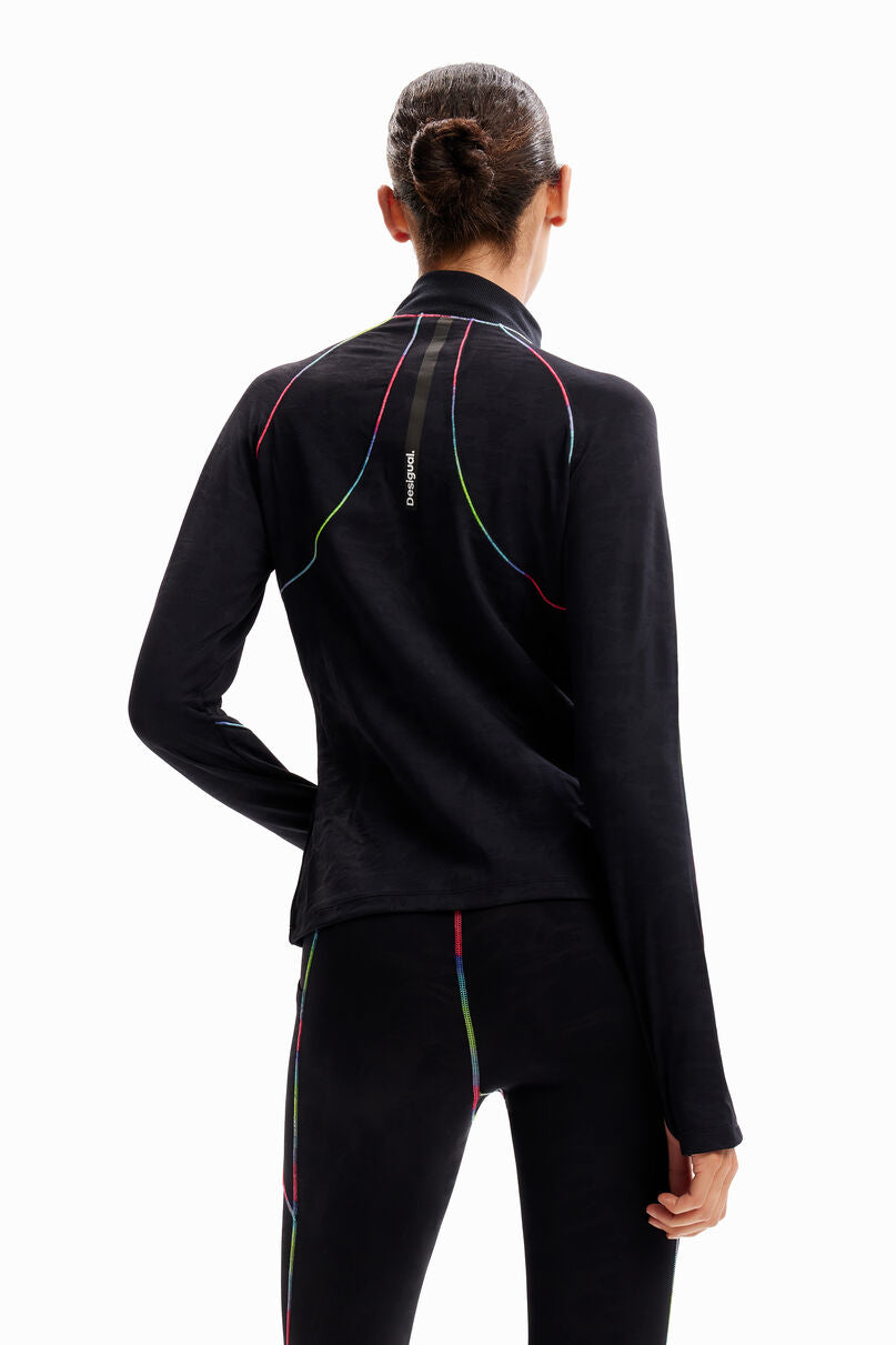 Seams sporty jacket