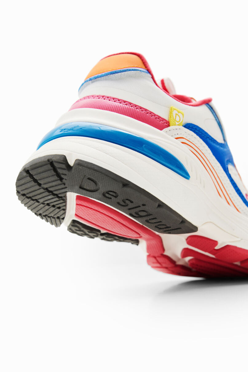 Patchwork running sneakers