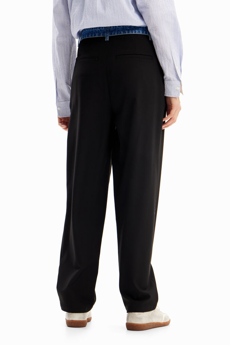 Hybrid tailored trousers
