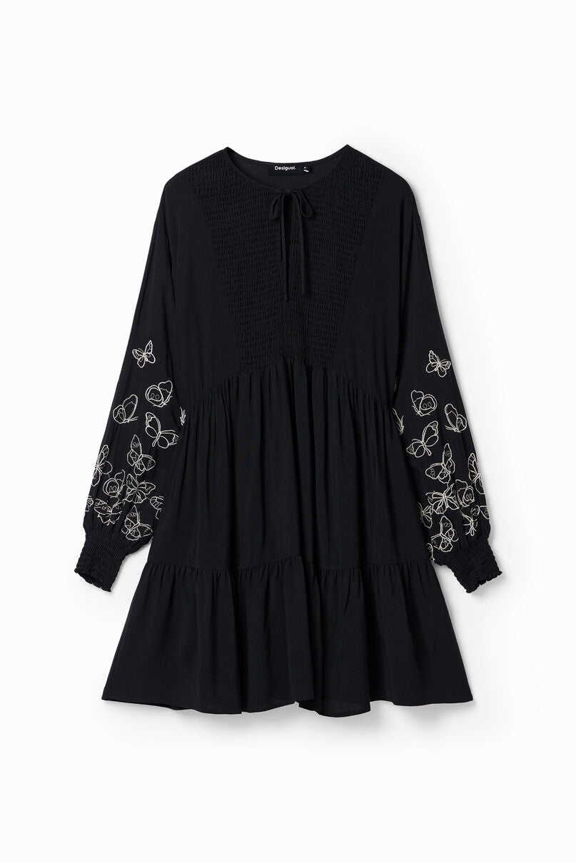 Short butterfly tunic dress