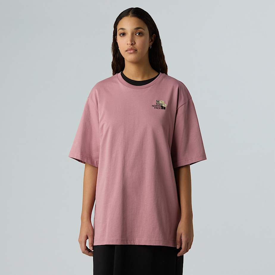 Unisex Dome Flower Relaxed Graphic T-Shirt