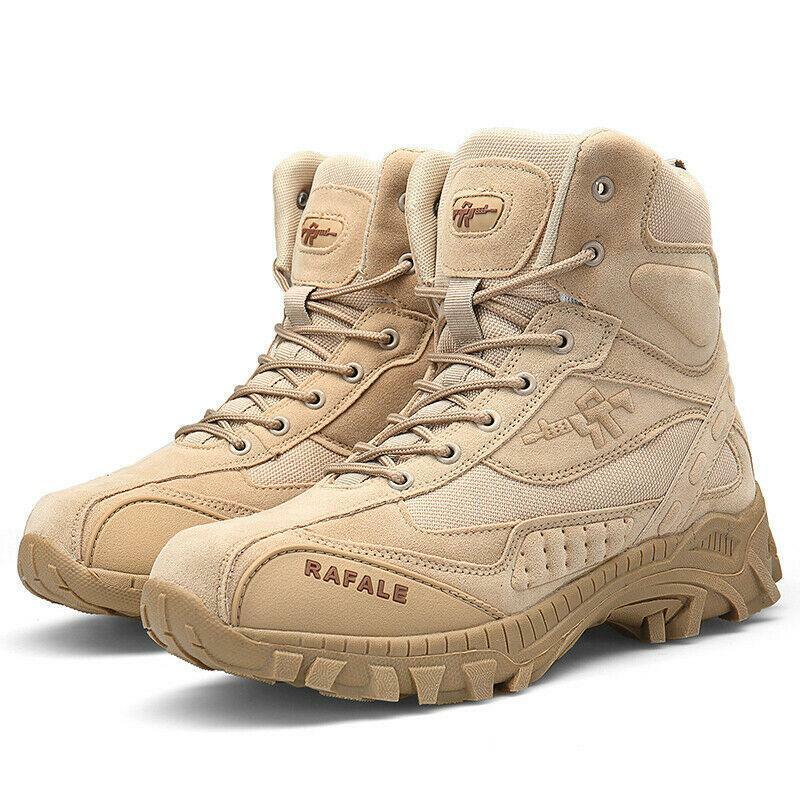 (🛒BLACK FRIDAY SPECIAL-70%OFF)Men's  Winter Anti-Puncture Wide Toe Combat Boots Waterproof Non-Slip Orthopedic Support Work Boots