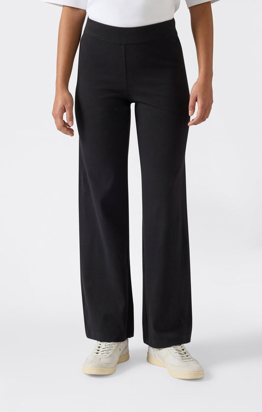 Women's Lightweight Wide Leg Ribbed Pants Icons