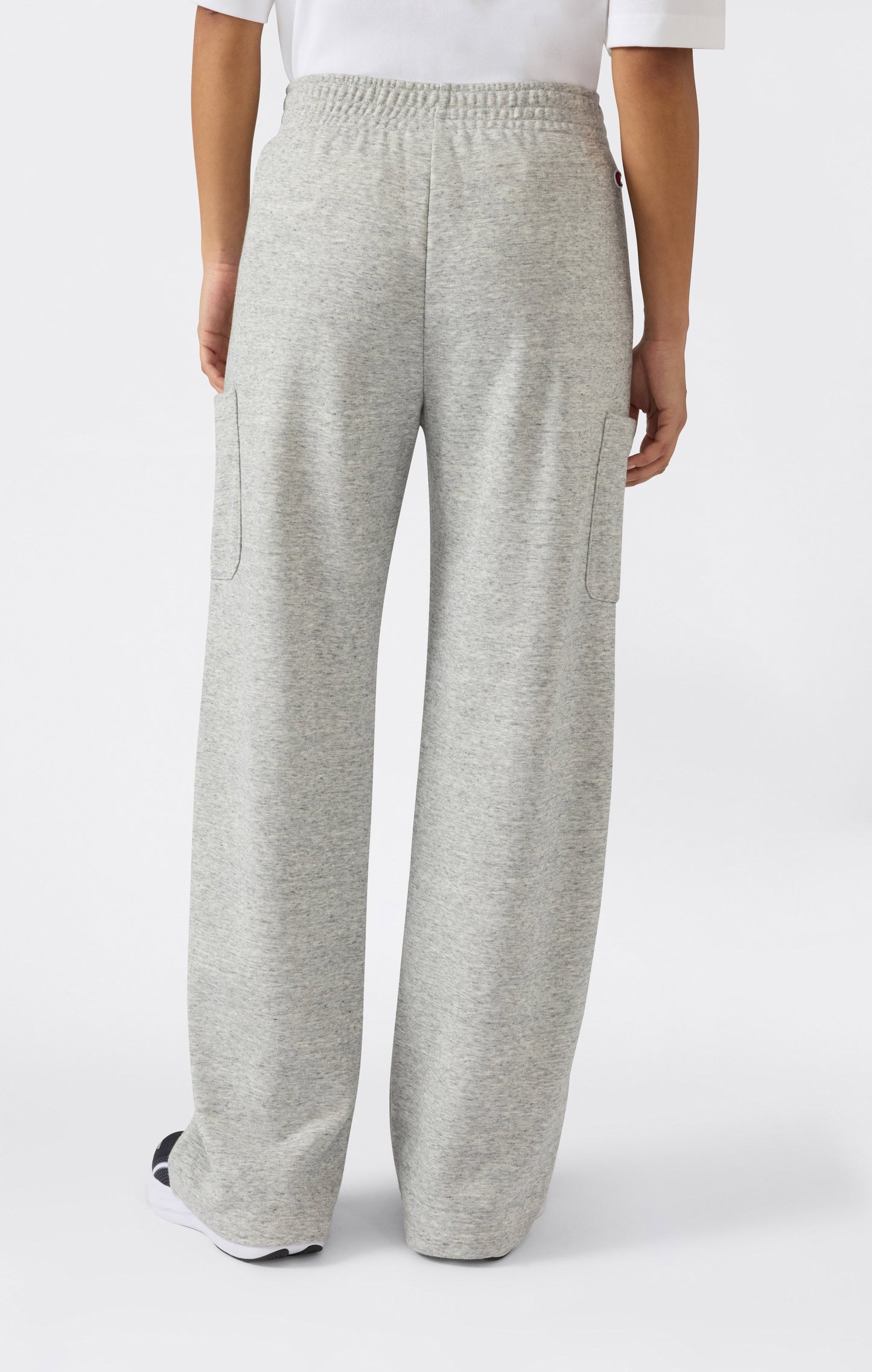 Women's Lightweight Wide Leg Fleece Jogger Pants Icons