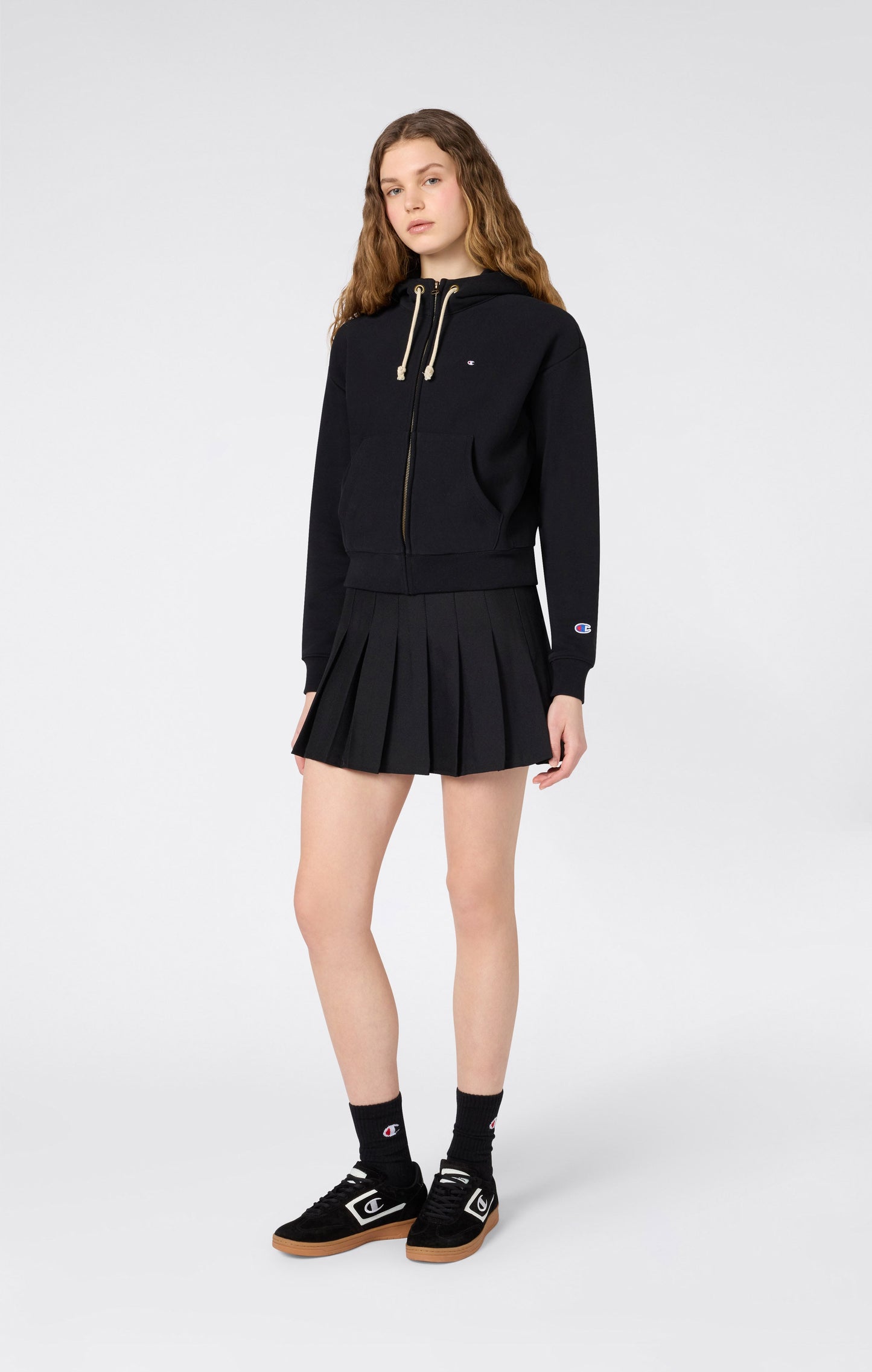 Women's Lightweight Reverse Weave Full Zip Hoodie