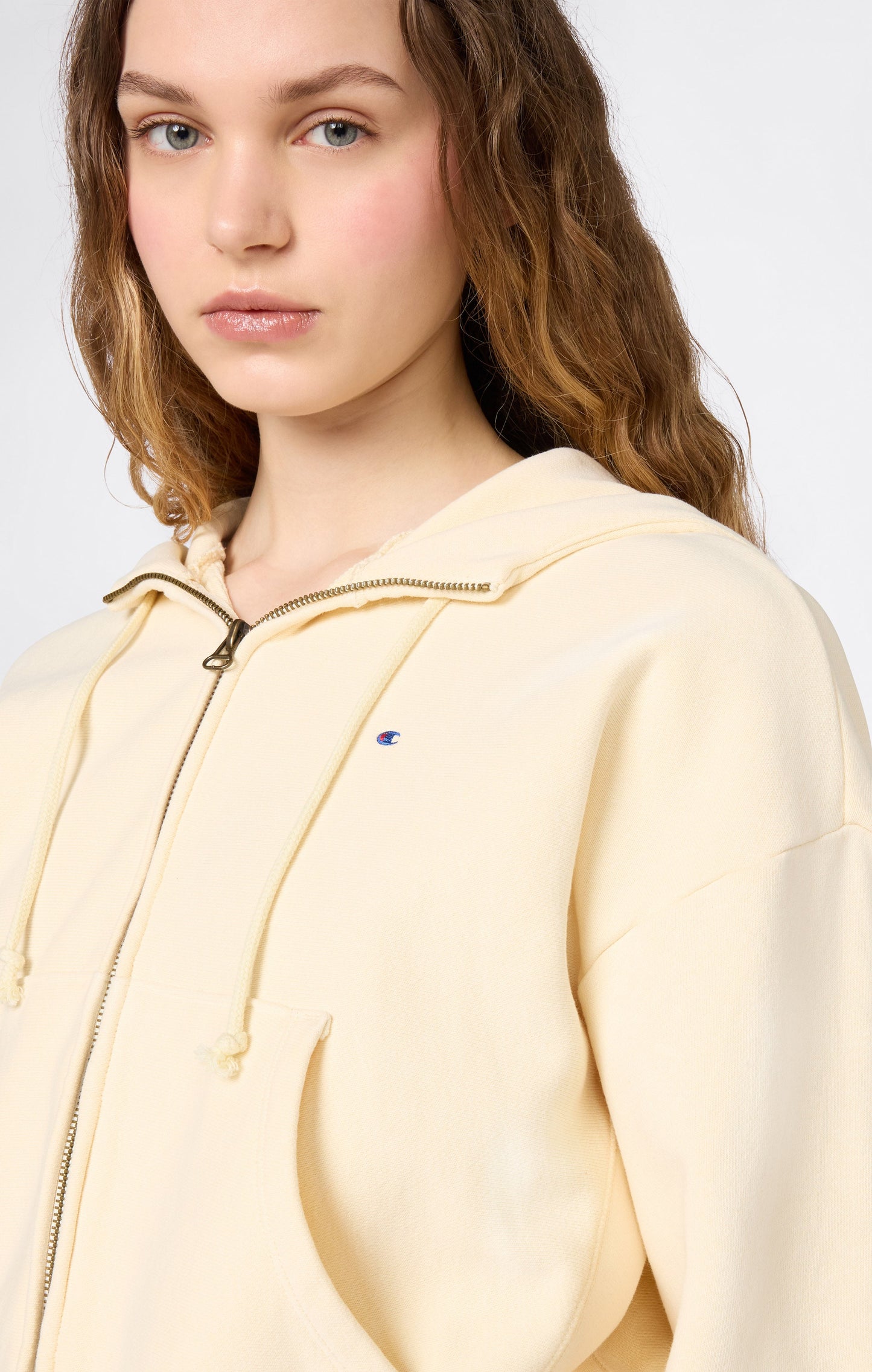 Women's Lightweight Reverse Weave Full Zip Hoodie