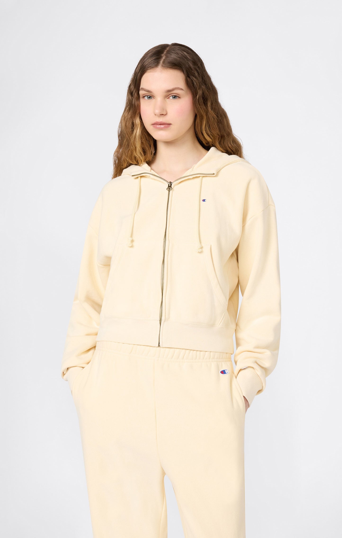 Women's Lightweight Reverse Weave Full Zip Hoodie