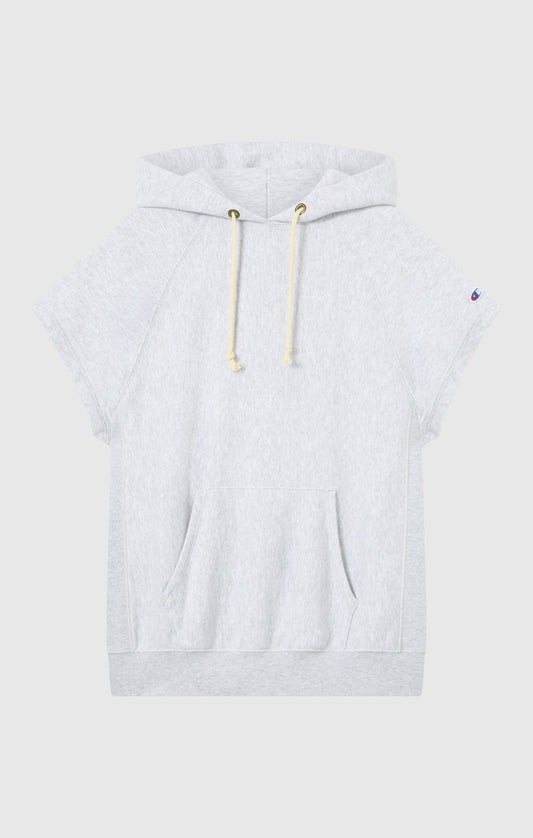 Women's Lightweight Reverse Weave Sleeveless Hoodie
