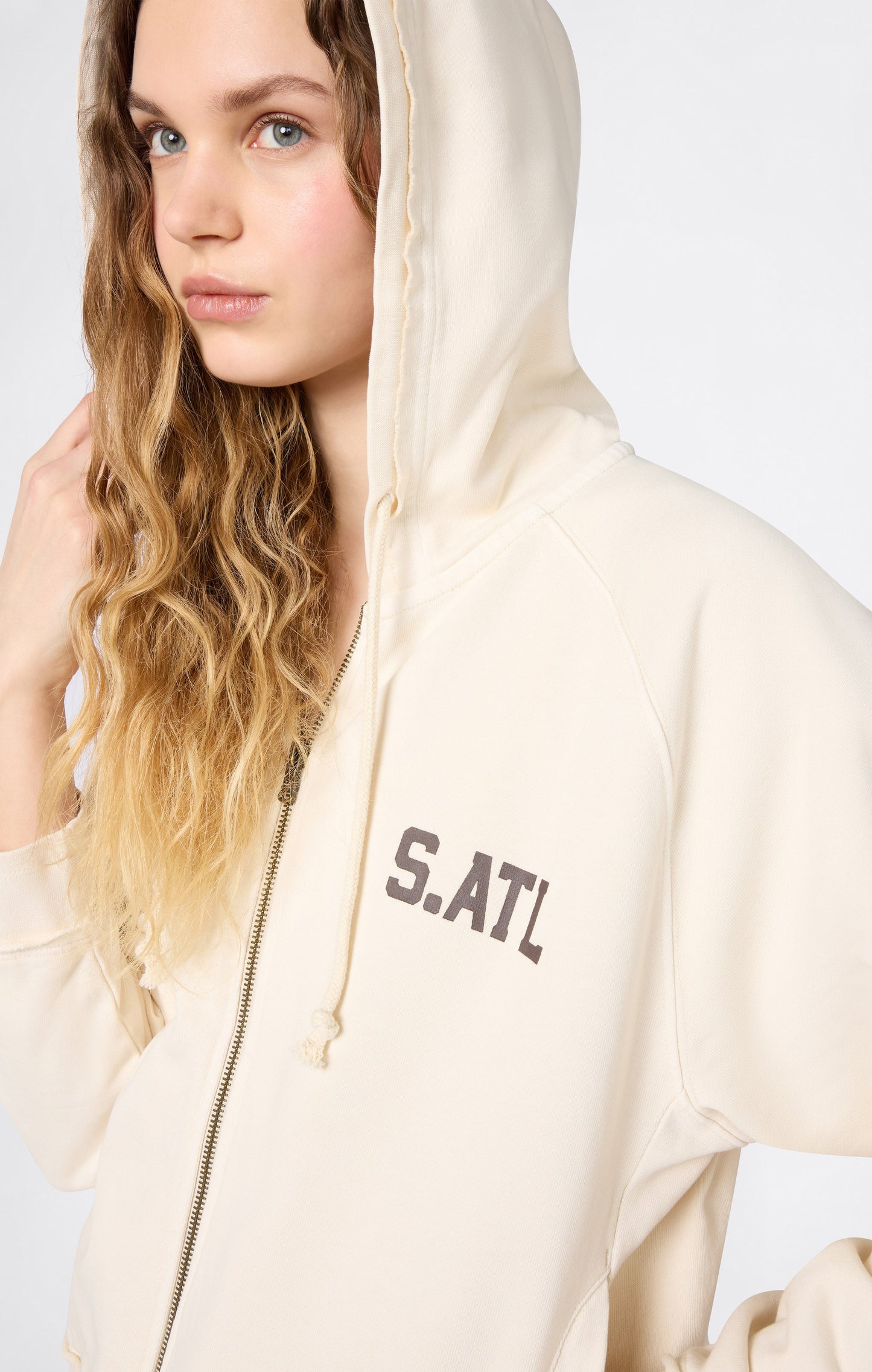 Women's East West Hooded Full Zip Sweatshirt