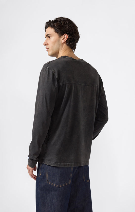 Men's Washed Long Sleeve T-Shirt Icons