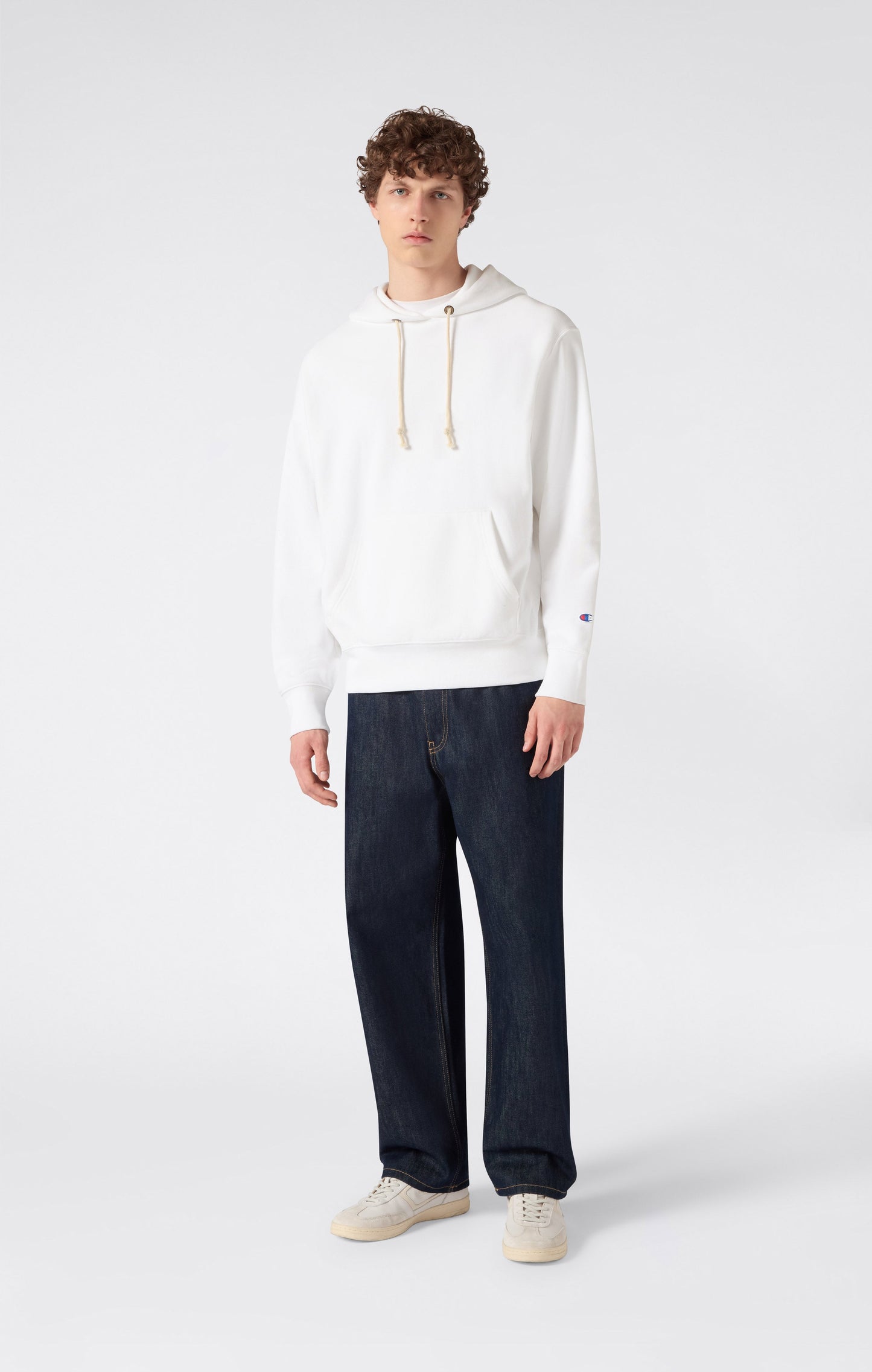 Men's Lightweight Hooded Sweatshirt Reverse Weave