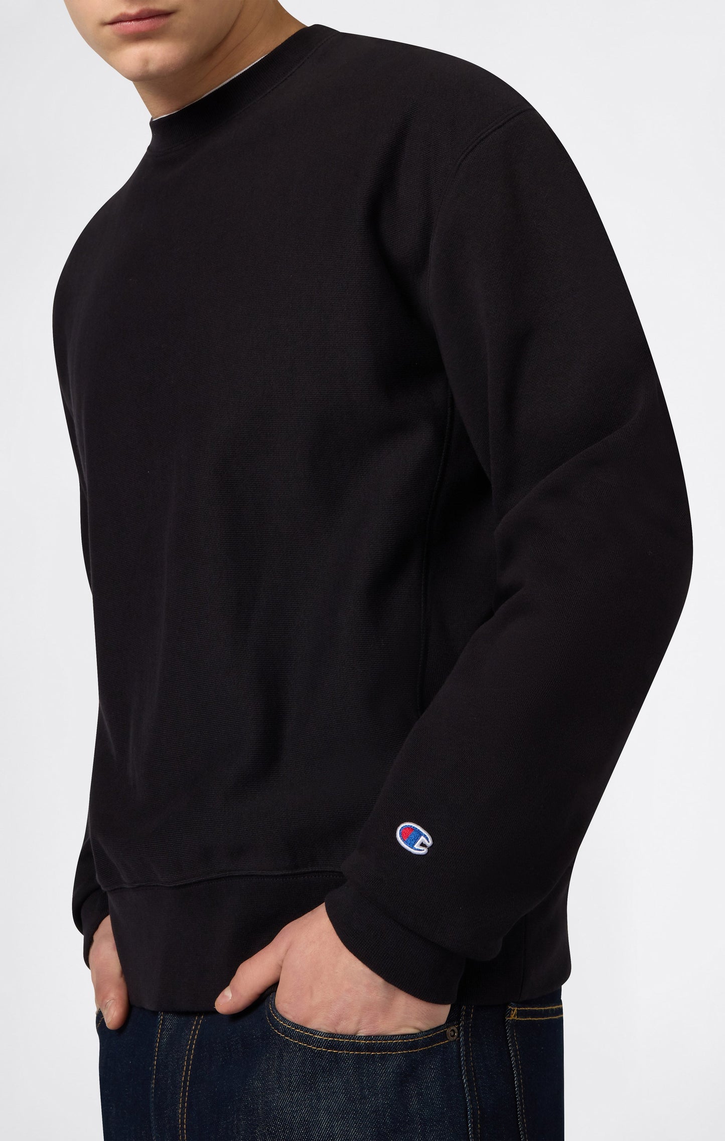 Men's Lightweight Crewneck Sweatshirt Reverse Weave