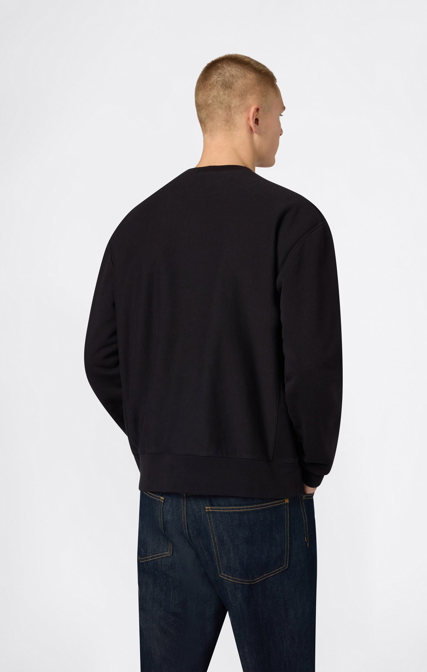 Men's Lightweight Crewneck Sweatshirt Reverse Weave