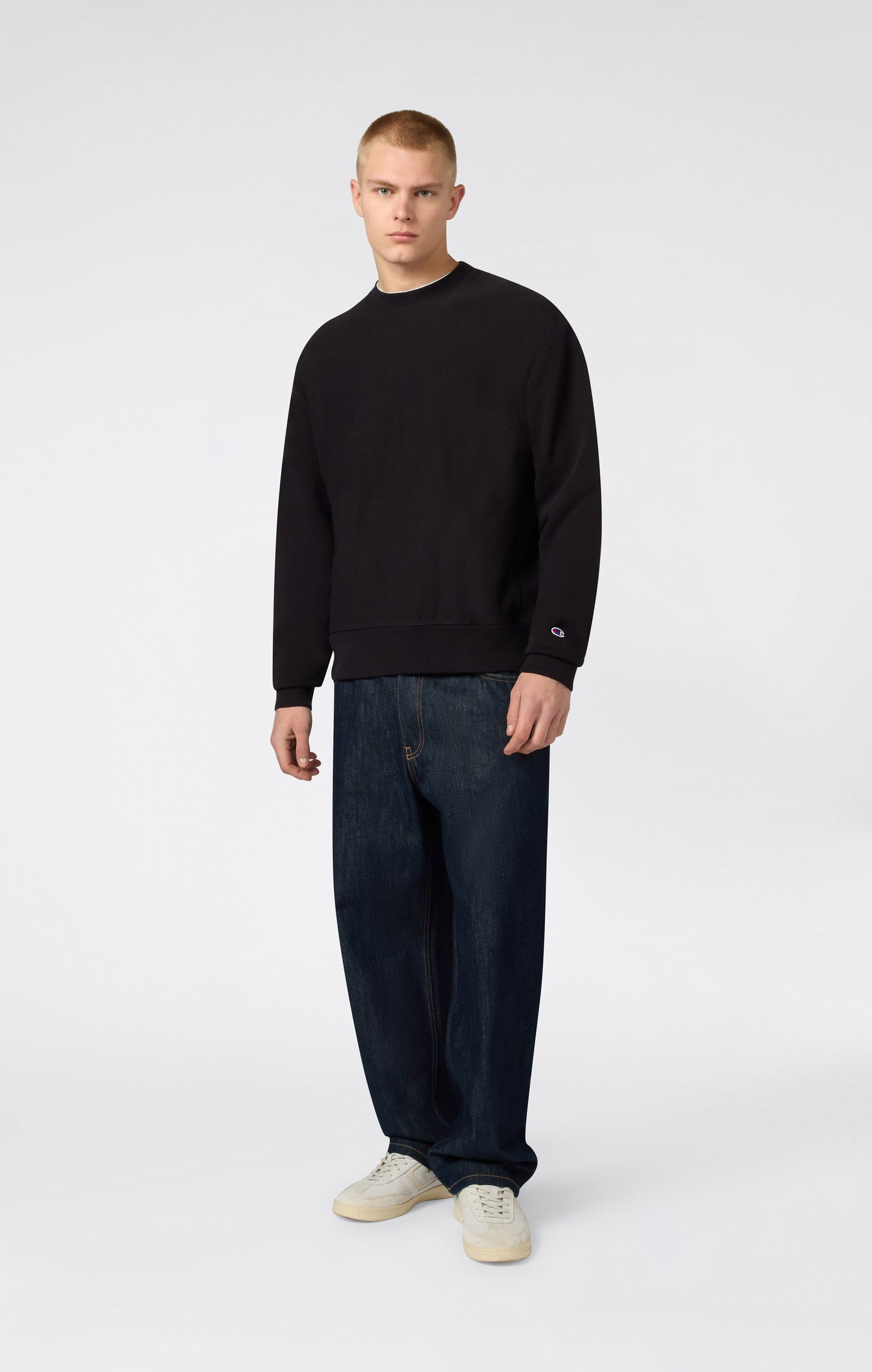 Men's Lightweight Crewneck Sweatshirt Reverse Weave