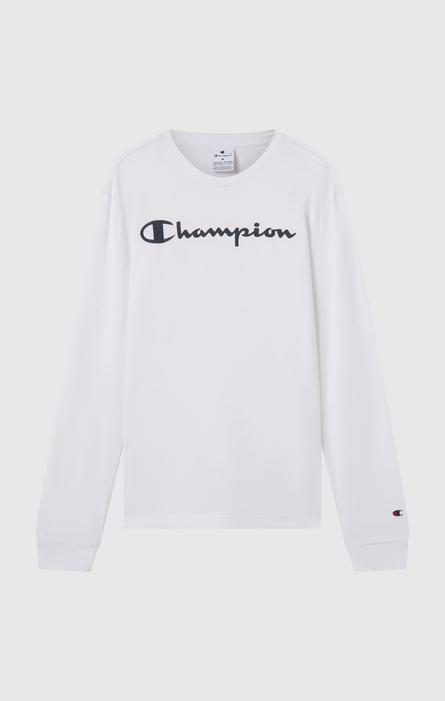 Men's Long Sleeve T-Shirt Script Logo