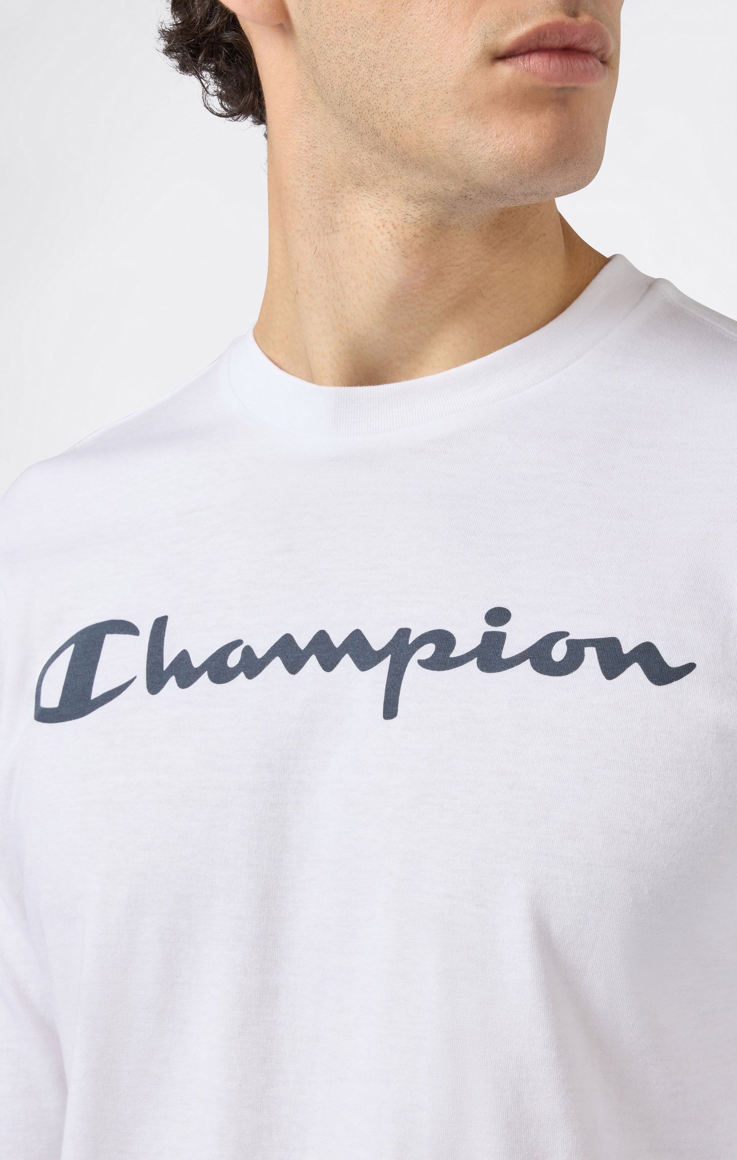 Men's Long Sleeve T-Shirt Script Logo