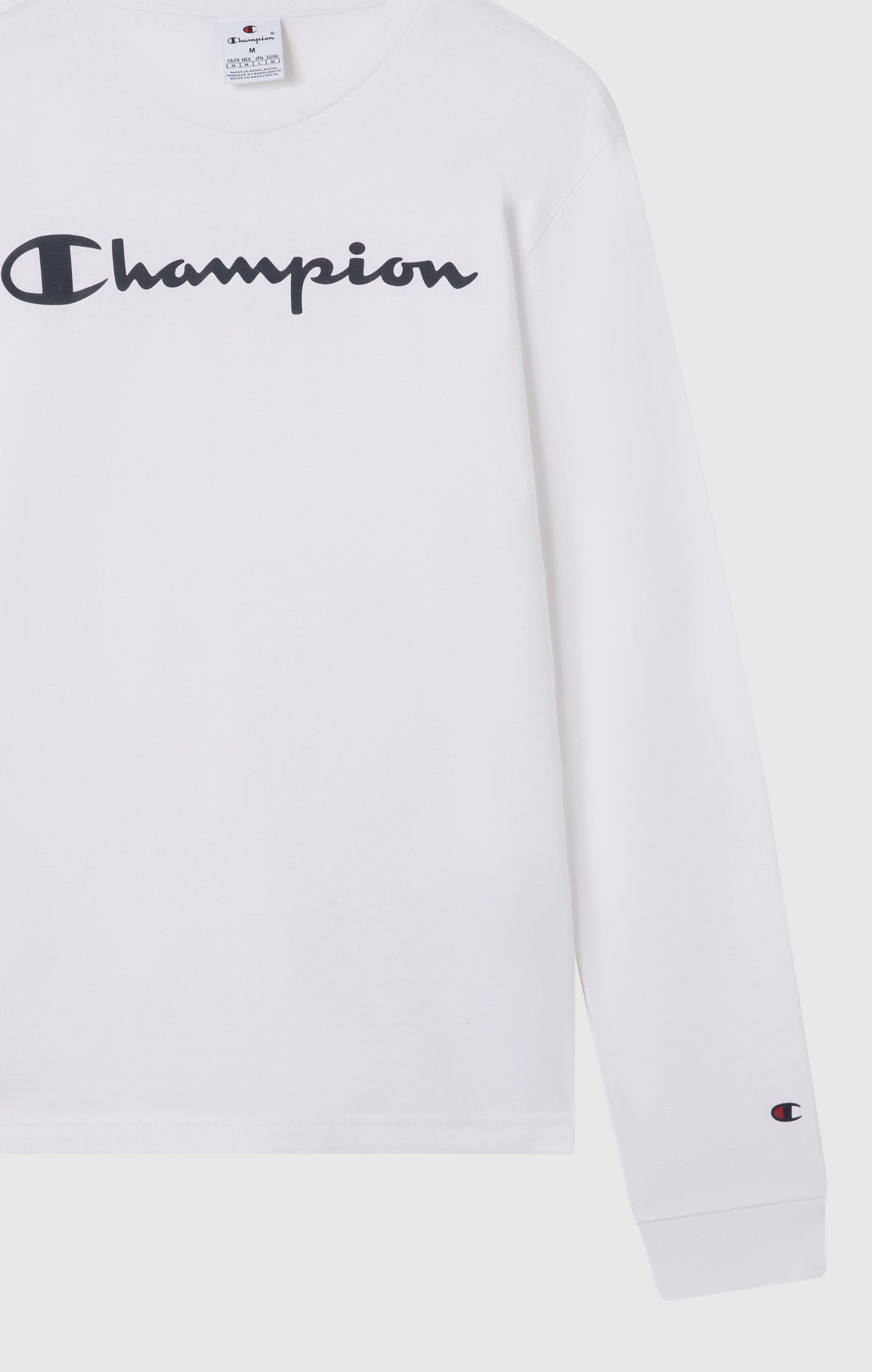 Men's Long Sleeve T-Shirt Script Logo