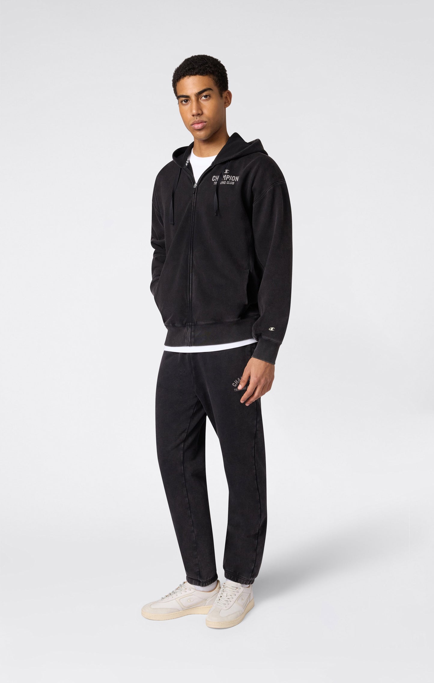 Men's Boxing-Inspired Full Zip Hoodie