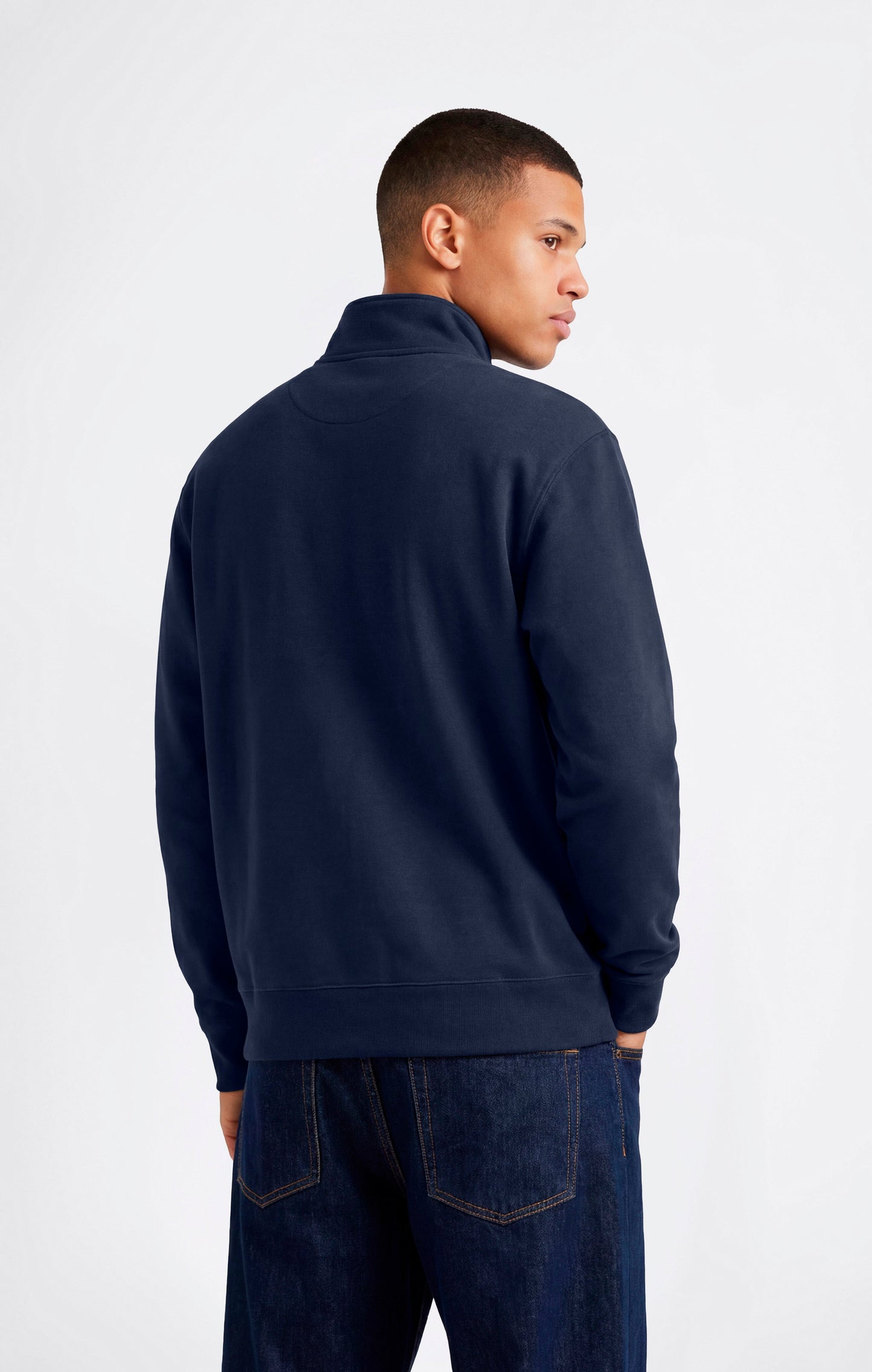 Men's Lightweight Half Zip Sweatshirt Icons