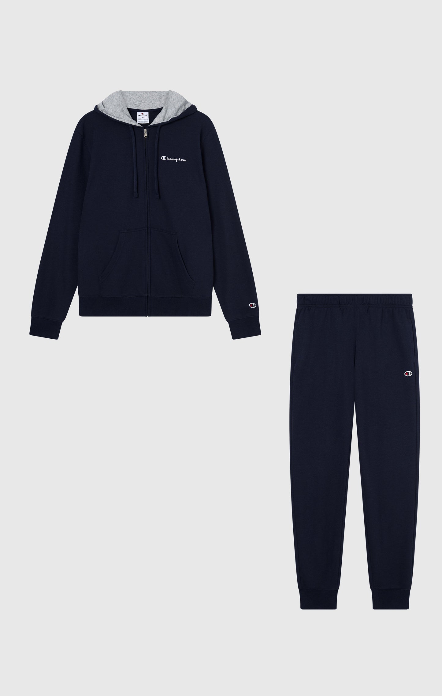 Men's Lightweight Full Zip Hoodie Tracksuit