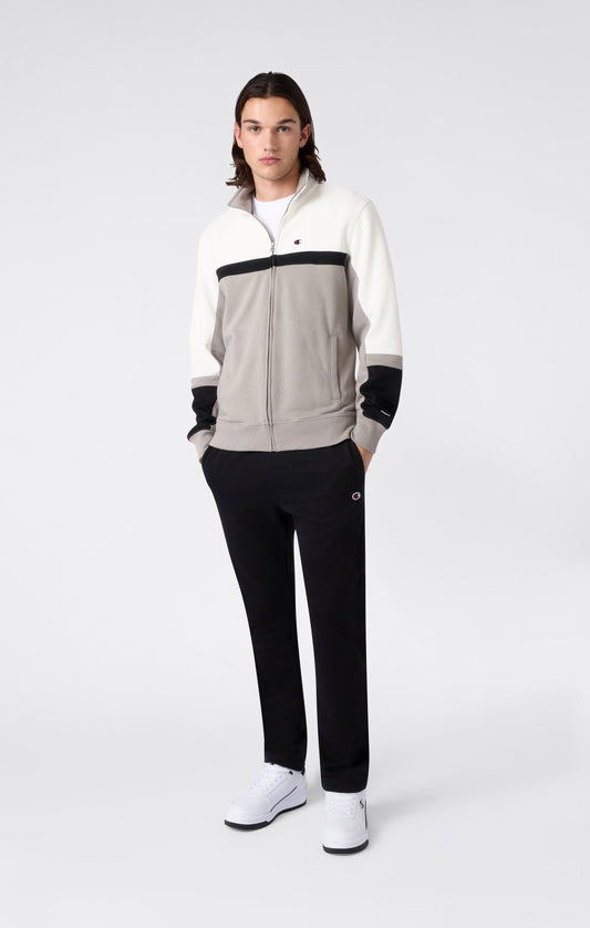 Men's Lightweight Color Block Full Zip Tracksuit