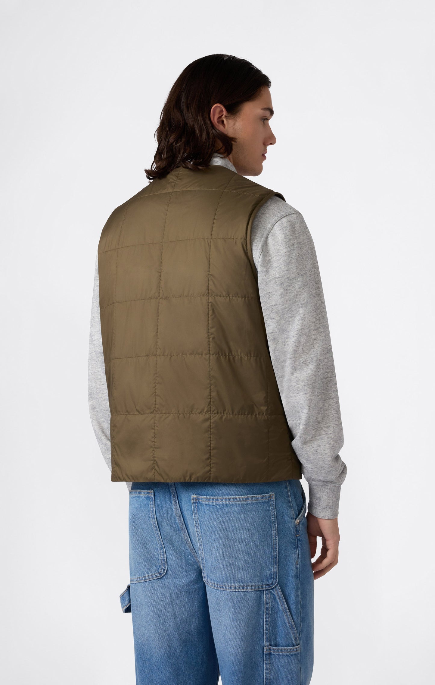 Men's Padded Full Zip Vest