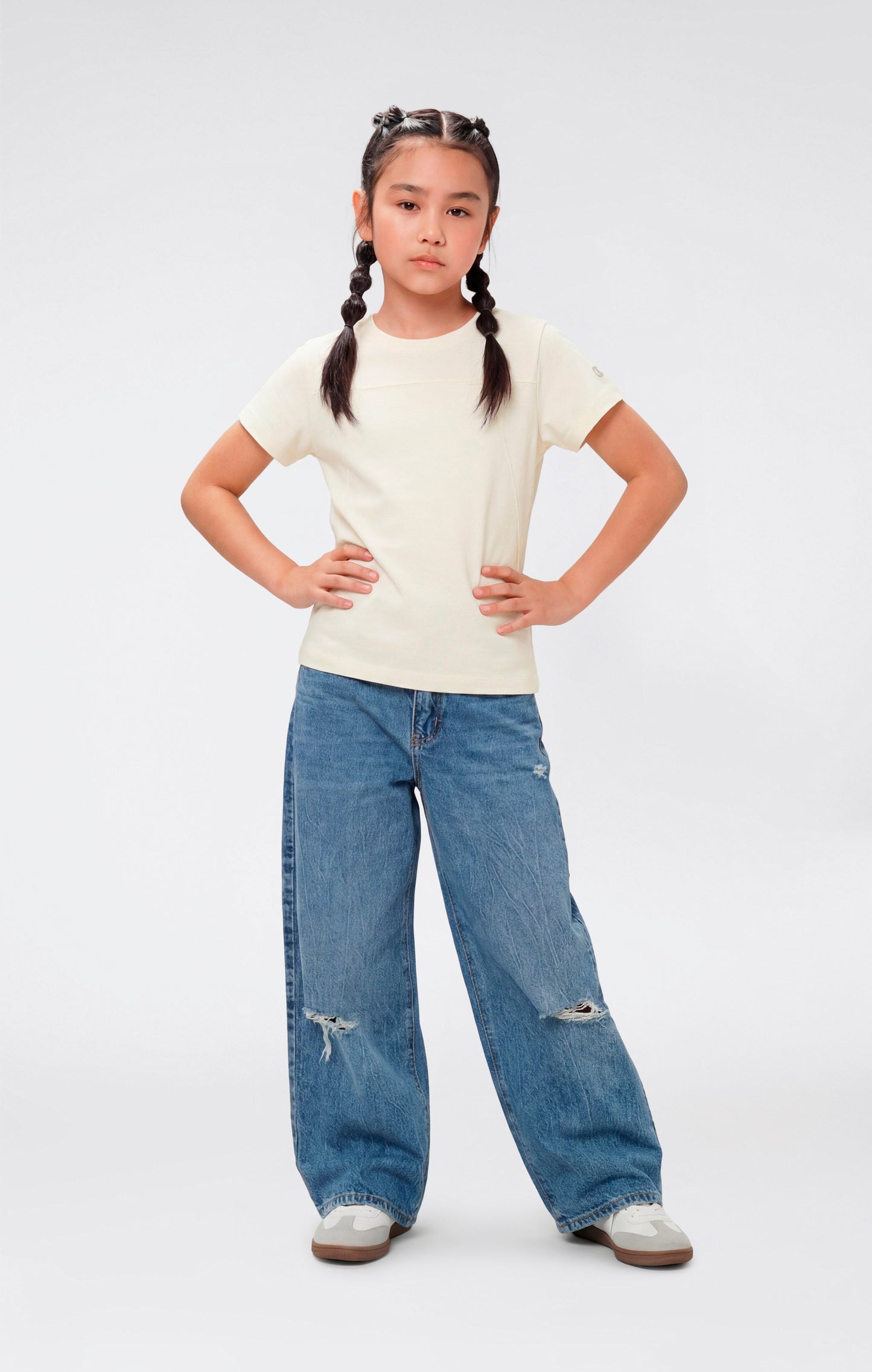 Girls' C-Tech Stretch Sports T-Shirt