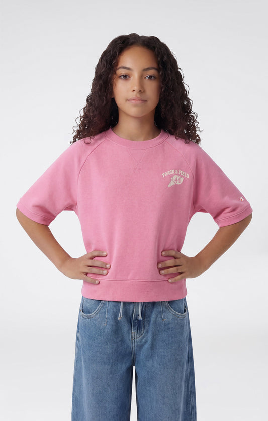 Girls' Short Sleeve Sweatshirt Icons