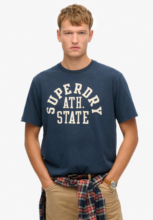 Vintage Athletic Essential Graphic T-Shirt