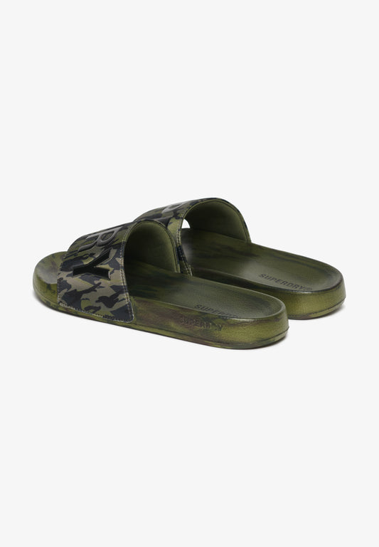 Core Camo Pool Sliders